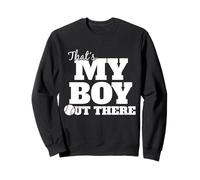Diseño de béisbol That's My Boy out There Sudadera