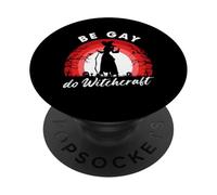 Diseño de brujería Be Gay Do PopSockets PopGrip Adhesivo