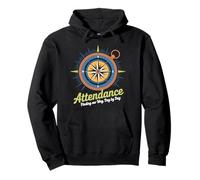 Diseño de brújula de Asistencia - Encontrando Nuestro Camino Sudadera con Capucha