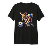 Diseño de Bufanda de Jugador de fútbol Canguro Camiseta Premium