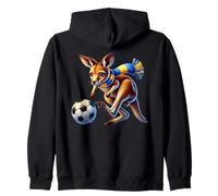 Diseño de Bufanda de Jugador de fútbol Canguro Sudadera con Capucha