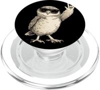 Diseño de búho balancín con Gafas de Sol PopSockets PopGrip para MagSafe