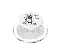 Diseño de Bulldog francés Let's Go! - Happy Frenchie Design PopSockets PopGrip para MagSafe
