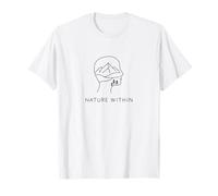 Diseño de Cabeza y Paisaje de montaña: The Wilderness Within Camiseta