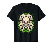 Diseño de Calavera gótica Camiseta