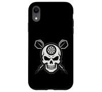 Diseño de Calavera para Jugadores con Humor Carcasa para iPhone XR