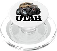 Diseño de camioneta Pick-up 4x4 Offroad de Utah PopSockets PopGrip para MagSafe