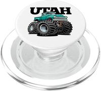 Diseño de camioneta Pick-up 4x4 Offroad de Utah PopSockets PopGrip para MagSafe