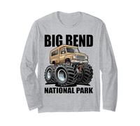 Diseño de camioneta Todoterreno 4x4 del Parque Nacional Big Bend Manga Larga