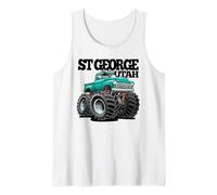 Diseño de camioneta Todoterreno St George Utah 4×4 Camiseta sin Mangas