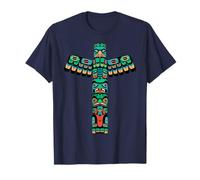 Diseño de Camiseta de águila tótem Nativo Americano y espíritus Camiseta