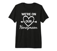 Diseño de Camiseta de Luna de Miel para Parejas Estamos en Nuestra Luna de Miel Camiseta Premium