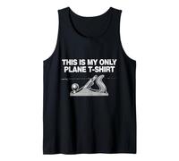 Diseño de Camiseta This Is My Only Plane para carpinteros Camiseta sin Mangas