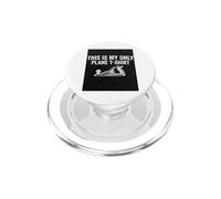Diseño de Camiseta This Is My Only Plane para carpinteros PopSockets PopGrip para MagSafe