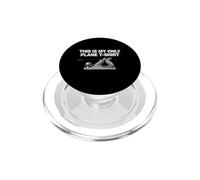 Diseño de Camiseta This Is My Only Plane para carpinteros PopSockets PopGrip para MagSafe