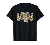 Diseño de camuflaje de mamá con pato volador Camiseta
