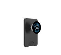 Diseño de cangrejo azul de St. George Island Florida PopSockets PopWallet para MagSafe