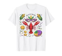 Diseño de cangrejos de Mardi Gras Belle of The Boil Camiseta