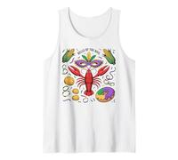 Diseño de cangrejos de Mardi Gras Belle of The Boil Camiseta sin Mangas