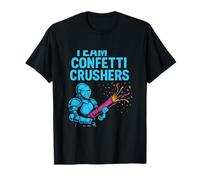 Diseño de cañón de Confeti Team Confetti Crushers Knight Camiseta