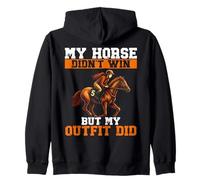 Diseño de carreras de caballos para caballos divertido ecuestre de Kentucky Sudadera con Capucha