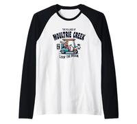 Diseño de carrito de golf The Village of Moultrie Creek Camiseta Manga Raglan