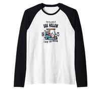Diseño de carrito de golf The Village of Oak Hollow Camiseta Manga Raglan
