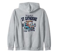 Diseño de carrito de golf The Village of St Catherine Sudadera con Capucha
