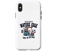 Diseño de Carrito de Golf The Village of Waters Edge TV FL Carcasa para iPhone X/XS