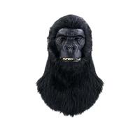 Diseño de casco de animal que muestra personalidad y un artículo imprescindible para fiestas que lideran la tendencia de la moda. ¡Ven y ahora! Znw440 (negro, 25 cm)
