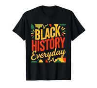 Diseño de Celebración del Día a Día de la Historia Negra Camiseta