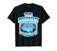 Diseño de Chico de Piscina para Chico de Piscina y Limpiador Camiseta