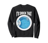 Diseño de Chico de Piscina para Chico de Piscina y Limpiador Sudadera