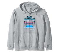 Diseño de Chico de Piscina para Chico de Piscina y Limpiador Sudadera con Capucha