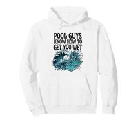 Diseño de Chico de Piscina para Chico de Piscina y Limpiador Sudadera con Capucha