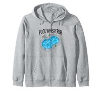 Diseño de Chico de Piscina para Chico de Piscina y Limpiador Sudadera con Capucha