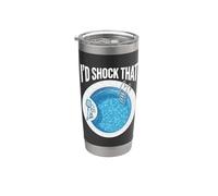 Diseño de chico de piscina para chico de piscina y limpiador Vaso térmico de acero inoxidable de doble pared