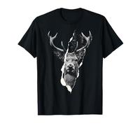 Diseño de Ciervos para Amantes de los Animales del Bosque Camiseta