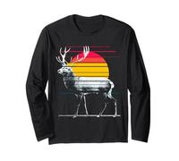 Diseño de Ciervos para Amantes de los Animales del Bosque Manga Larga