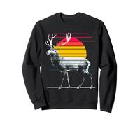 Diseño de Ciervos para Amantes de los Animales del Bosque Sudadera