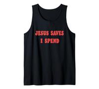 Diseño de Cita Divertida de Jesús Salva I Spend Camiseta sin Mangas