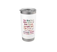 Diseño de citas silenciadas con personas inteligentes Vaso térmico de acero inoxidable de doble pared