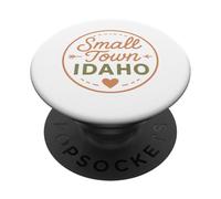 Diseño de ciudad pequeña de Idaho para mamás, niñas y abuelas de Idaho PopSockets PopGrip Adhesivo