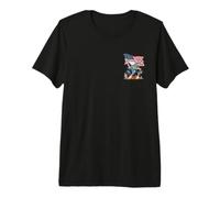 Diseño de Coche Hotrod Dragster de Main Street Speed Shop USA Camiseta Premium