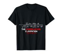 Diseño de coeficiente de correlación para la diversión de los amantes de la estadística Camiseta