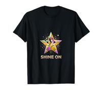 Diseño de Conciencia Inspirado en Shine On Star Ribbon Camiseta