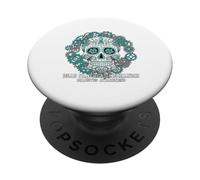 Diseño de Conciencia sobre la Diabetes de la mecánica del páncreas Muerto para la Salud PopSockets PopGrip Adhesivo