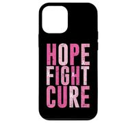 Diseño de concientización sobre el cáncer de mama Hope Fight Cure Carcasa para iPhone 12 mini