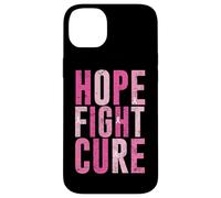 Diseño de concientización sobre el cáncer de mama Hope Fight Cure Carcasa para iPhone 14 Plus