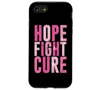 Diseño de concientización sobre el cáncer de mama Hope Fight Cure Carcasa para iPhone SE (2020) / 7 / 8